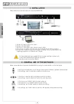 Preview for 6 page of Fracarro SIG7802HD Quick Manual