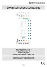 Preview for 1 page of Fracarro SMART SWITCHLINE SWI85 PLUS Series Operating Instructions Manual