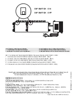 Предварительный просмотр 8 страницы Fracarro SWI5906AS Instructions Manual