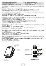 Preview for 4 page of Fracarro XS4 Series Manual