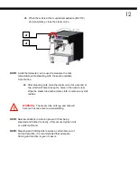 Preview for 12 page of Fracino GE948 User Manual