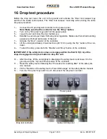 Preview for 61 page of Fraco SEH 4500 Assembly And Operating Manual