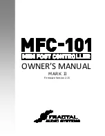 Preview for 1 page of Fractal Audio MFC-101 MARK III Owner'S Manual