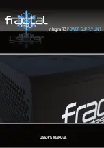 Fractal design Integra R2 User Manual preview