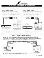 Предварительный просмотр 1 страницы Fractal FASLINK XA-1 Setup Manual