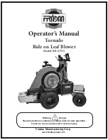 FRADAN RB-23VG Operator'S Manual preview