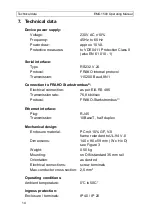 Preview for 14 page of frako EMG 1500-PN Operating Manual