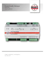 Preview for 1 page of frako PQM 1588 Operating Manual