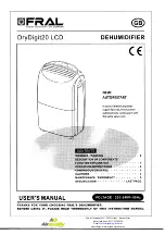 Fral DryDigit20 LCD User Manual preview