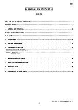 Preview for 17 page of Fral FACSW22.1 Use And Maintenance Manual