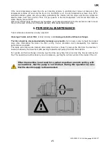 Preview for 25 page of Fral FACSW22.1 Use And Maintenance Manual