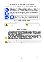 Preview for 47 page of Fral FACSW22.1 Use And Maintenance Manual