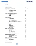 Предварительный просмотр 2 страницы Fral FD360 Installation, Operation & Maintenance Manual