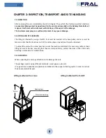 Предварительный просмотр 8 страницы Fral FD360 Installation, Operation & Maintenance Manual