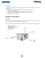 Предварительный просмотр 9 страницы Fral FD360 Installation, Operation & Maintenance Manual