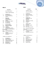 Preview for 2 page of Fral FD750 TCR Installation, Use And Maintenance Manual