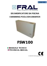 Fral FSW100 Series Technical Manual предпросмотр