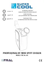 Preview for 1 page of Fral Super Cool FSC14.1SC User Manual