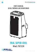 Fral SUPER COOL User Manual preview