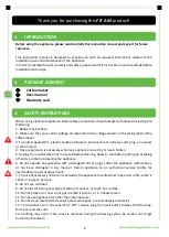 Предварительный просмотр 9 страницы FRAM FCM-915CR Manual