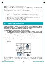 Предварительный просмотр 15 страницы FRAM FDW-VRR606BDE++ Manual