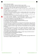 Предварительный просмотр 21 страницы FRAM FEK-2200GX Instruction Manual