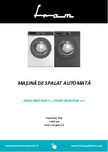 Предварительный просмотр 1 страницы FRAM FWM-V814T2D+++ Instruction Manual