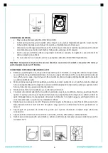 Предварительный просмотр 7 страницы FRAM FWM-V814T2D+++ Instruction Manual