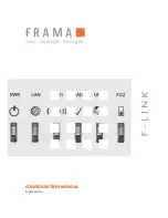 Preview for 1 page of Frama F-Link Configuration Manual