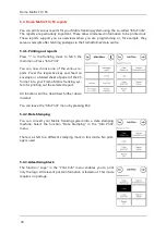 Предварительный просмотр 38 страницы Frama Matrix F4 Operating Manual