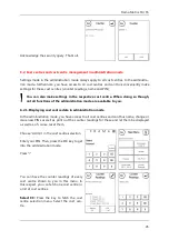 Предварительный просмотр 45 страницы Frama Matrix F4 Operating Manual