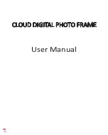 Preview for 1 page of frameo DPF-8007W Manual