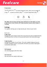 Preview for 12 page of frameo Feelcare HN-DPF1008 User Manual
