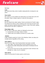 Preview for 15 page of frameo Feelcare HN-DPF1008 User Manual