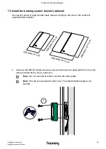 Preview for 51 page of Framery Q Maggie Installation Instructions Manual