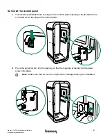 Предварительный просмотр 27 страницы Framery O VCR Installation Instructions Manual