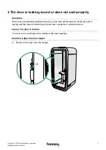 Preview for 7 page of Framery O Troubleshooting Instructions