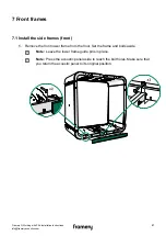 Preview for 27 page of Framery Q Working with PAL Installation Instructions Manual