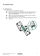 Preview for 77 page of Framery Q Working with PAL Installation Instructions Manual