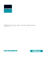 FRAMOS D400e Series User Manual предпросмотр