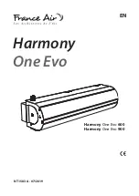 France Air Harmony One Evo Series Manual preview