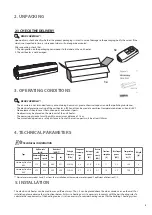 Предварительный просмотр 3 страницы France Air Harmony One Evo Series Manual