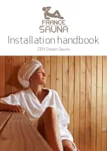 Preview for 1 page of France Sauna ZEN Steam Sauna Installation Handbook