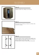 Preview for 15 page of France Sauna ZEN Steam Sauna Installation Handbook