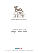 Preview for 20 page of France Sauna ZEN Steam Sauna Installation Handbook