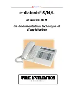 france telecom e-diatonis L (French) Manual D'Utilisation preview