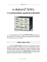 Preview for 4 page of france telecom e-diatonis L (French) Manual D'Utilisation