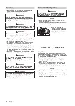 Preview for 12 page of Francepower H-25LK Owner'S Manual