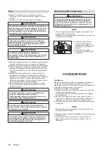 Preview for 54 page of Francepower H-25LK Owner'S Manual