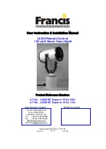 Francis Searchlights A7144 User Instruction & Installation Manual preview